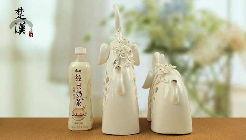 纯手工描金花瓶 义乌陶瓷工艺品如何演绎欧美韩家居美学